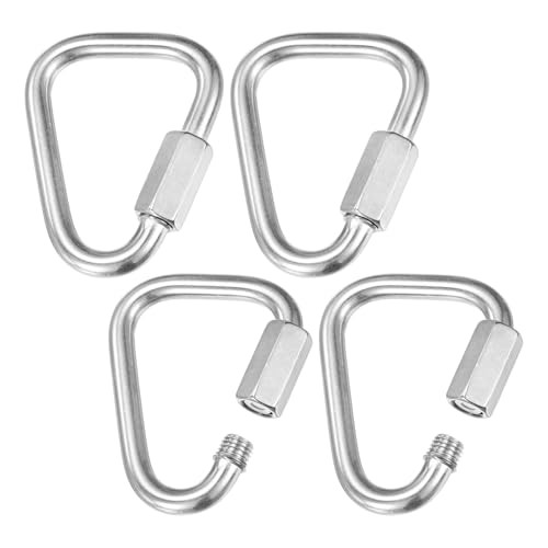 Quick Chain Link Connectors, Stainless Steel Locking Repair Chain M8（5/16"）