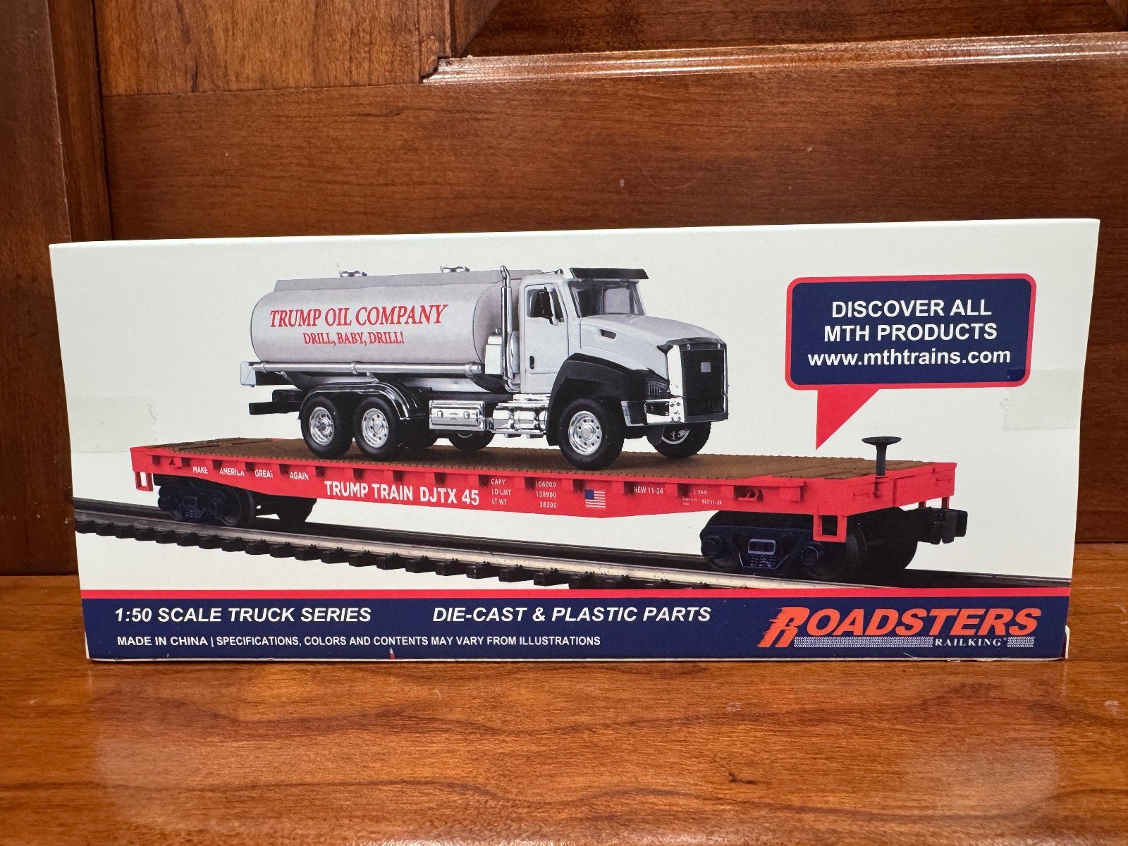 President Donald Trump "Drill Baby Drill" Tanker Truck MAGA