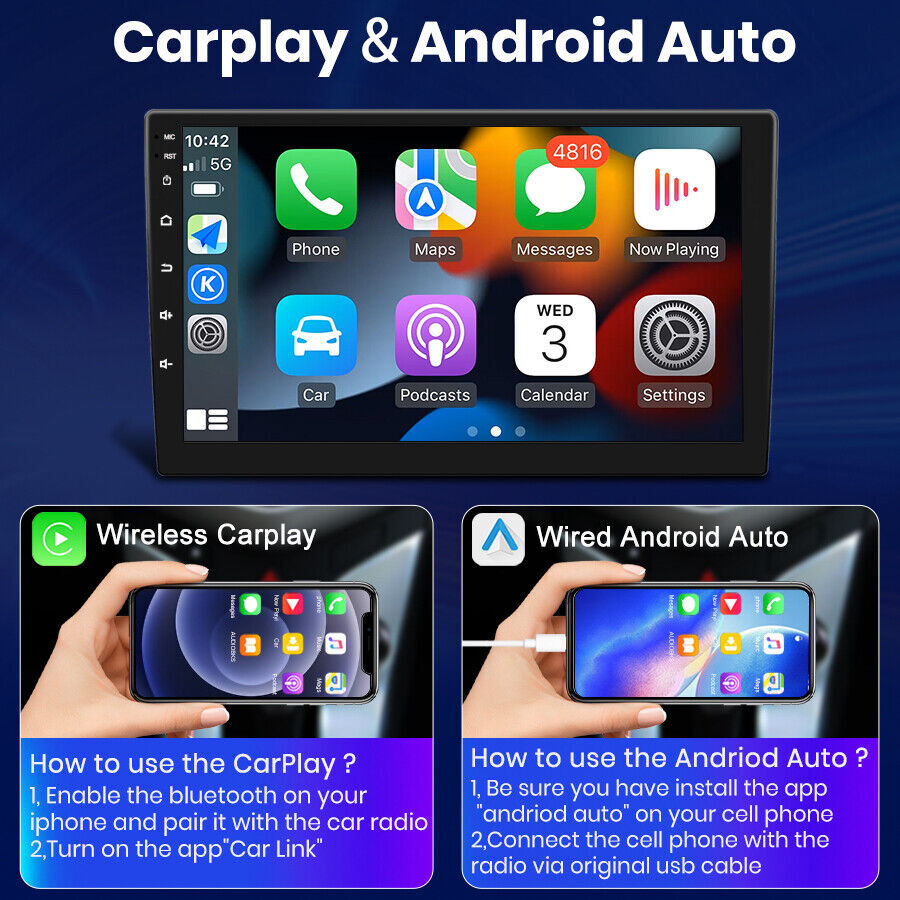 For Mazda 3 2004-2009 Android 15 Car Stereo Radio GPS Navi WIFI BT Carplay 2+32G