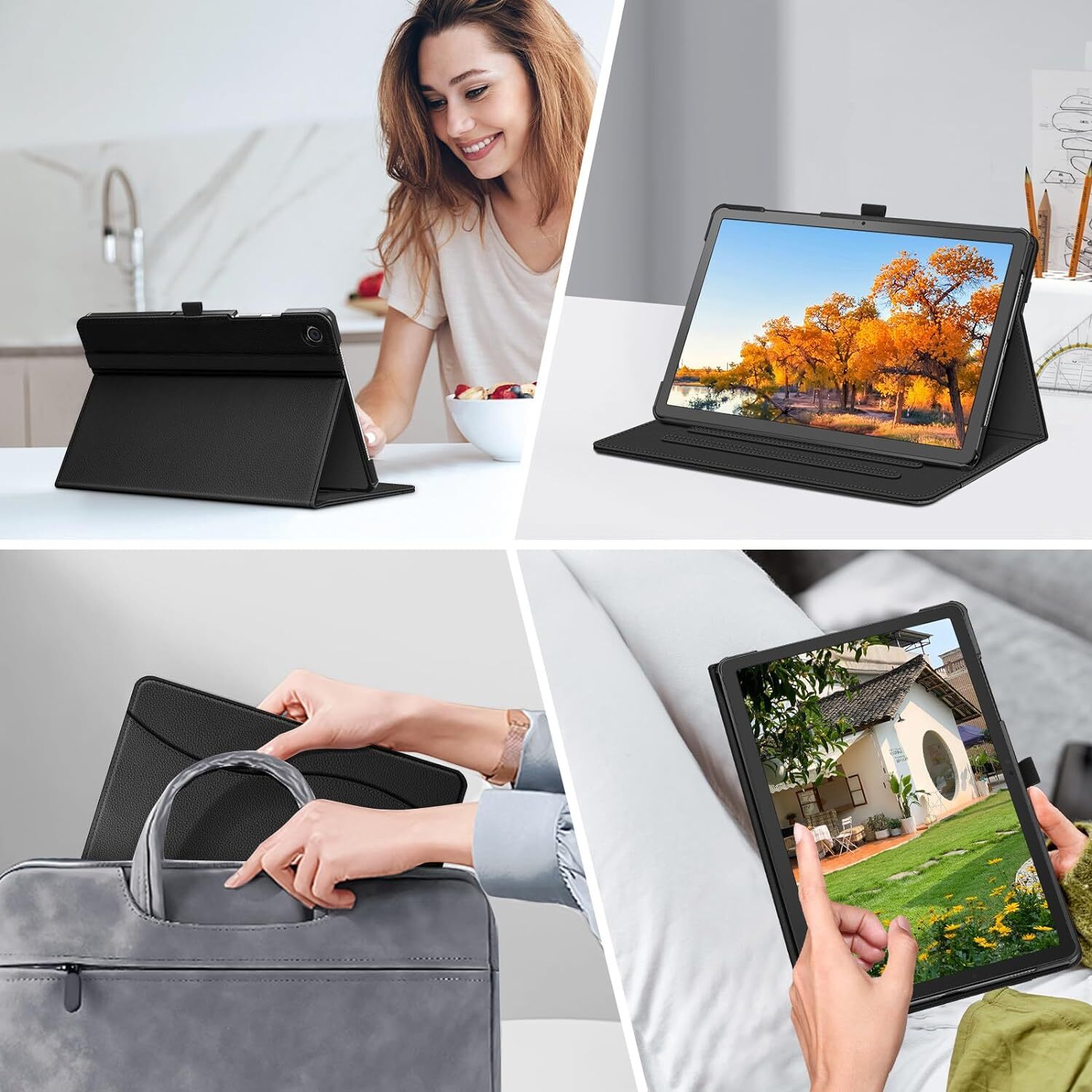 For Samsung Galaxy Tab A9 Plus 11 Inch 2023 Tablet Case Multi-Angle Stand Cover