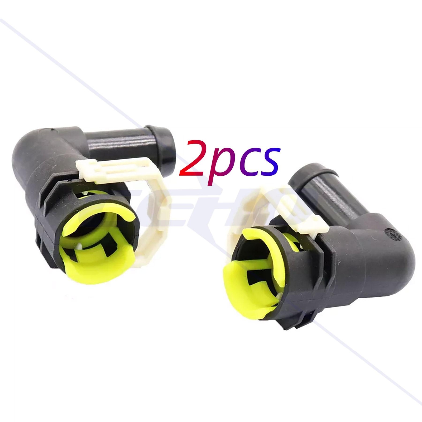 2pcs Heater Pipe Connector For 2007-2013 Mazda 3 CX-7 CX-9 B37F-61-240