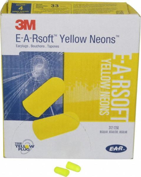 3M E-A-Rsoft Ear Plugs Noise Reduction 33dB Foam Disposable Earplugs Sleep Aids