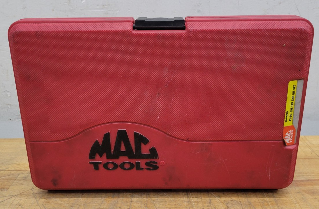 MAC Tools Tap and Hex Die Set 41 PC SAE TD41SAES - Pre-owned