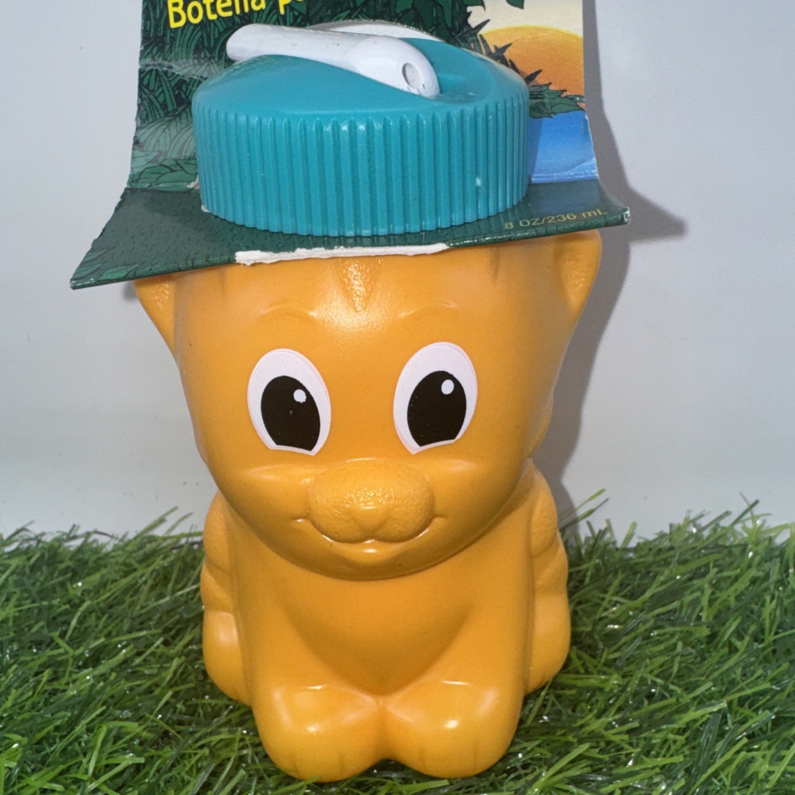 Vintage 1995 Rubbermaid Trainer Sippy Cup Tiger 8oz NEW Made in USA NOS 1883