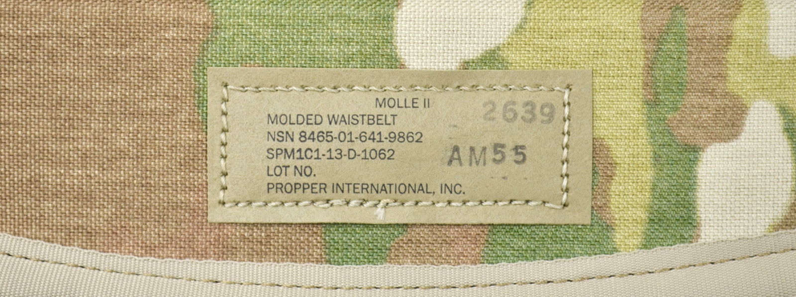 New USGI Military MOLLE II Backpack Rucksack Waist Belt Multicam Scorpion OCP