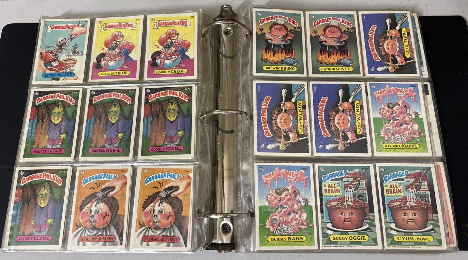 1980’s Garbage Pail Kids Cards Lot Of Almost 400