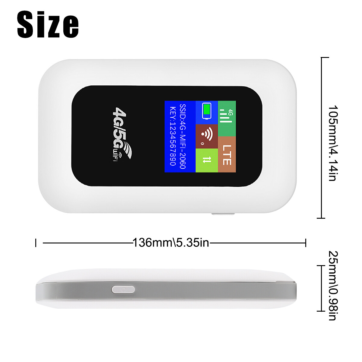 UNLOCKED Mobile Wifi 5G 4G SMART WIFI BOX Portable Modem Mifi Hotspot 150Mbps
