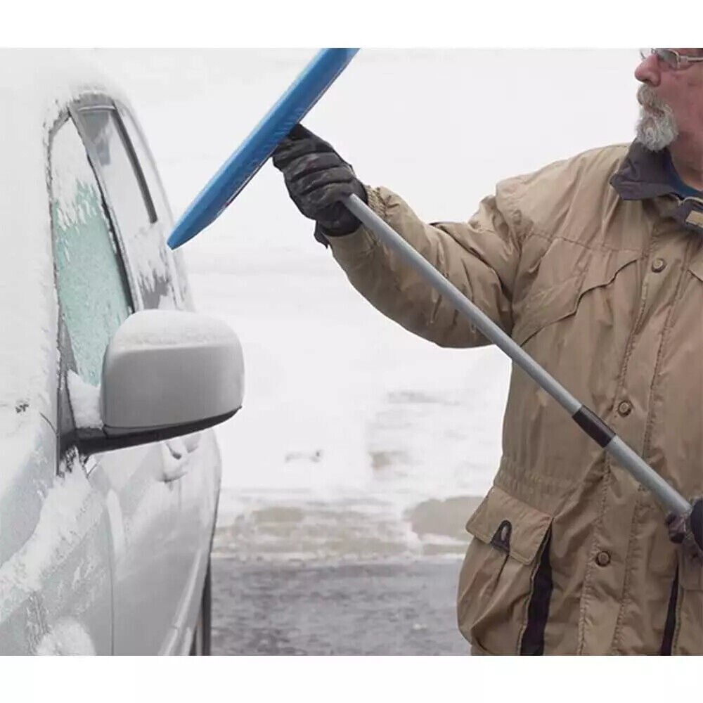 SnoBrum HDW-SNOBRUM Automobile Auto Snow Broom Telescoping Handle