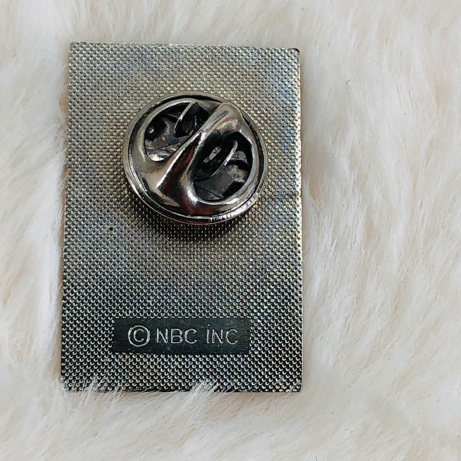 Vtg Come Home to NBC Television Advertising Campaign Lapel Pin w/ Peacock