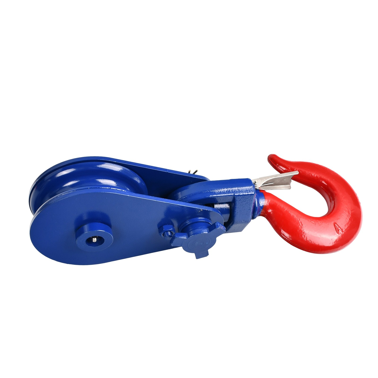 8 Ton Snatch Block 6" Sheave 3/4" Wire Rope + Swivel Hook For Wrecker Roll Back