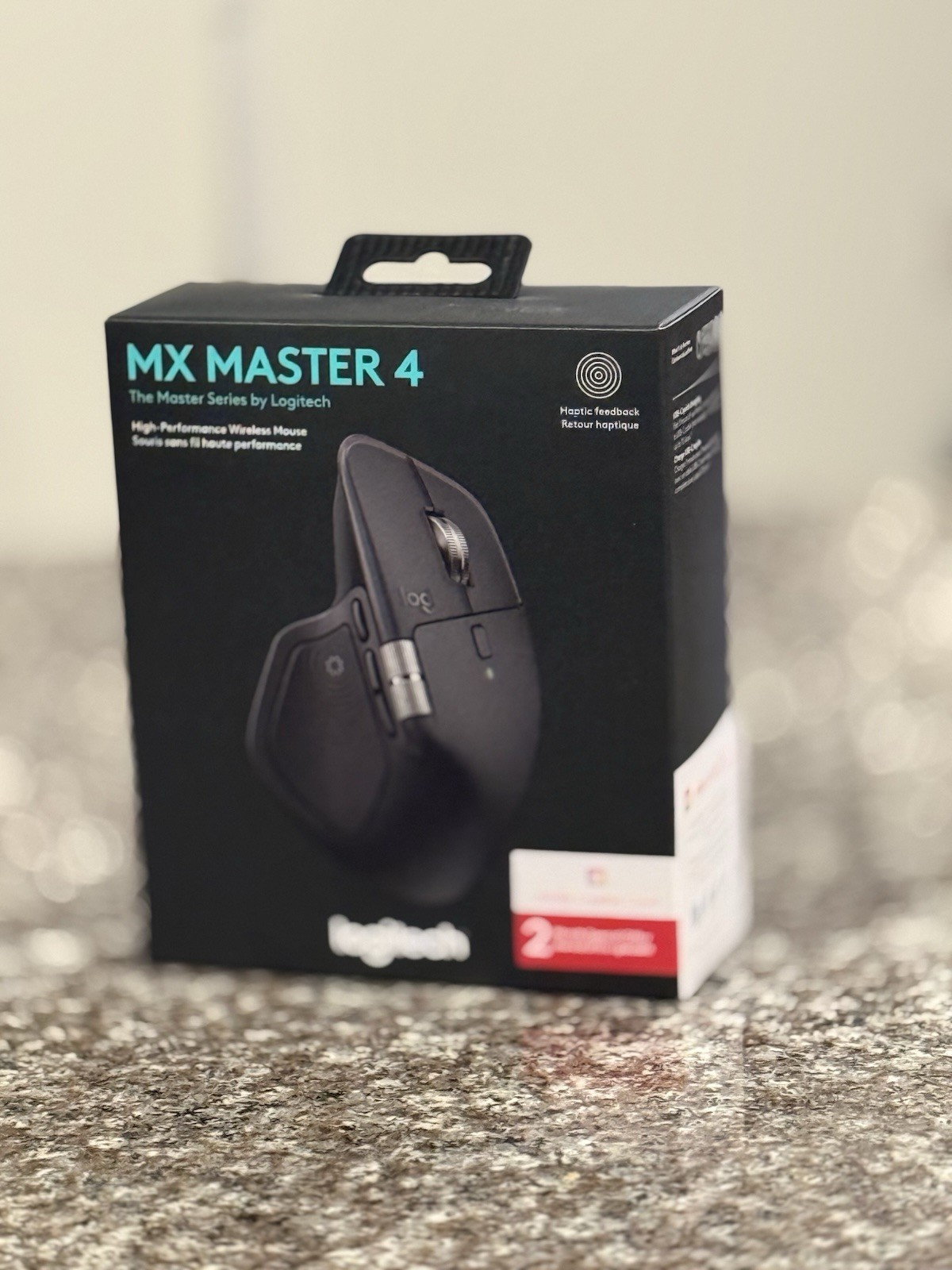 Logitech - MX Master 4 - Adobe Edition - Mouse 910-007561 Black