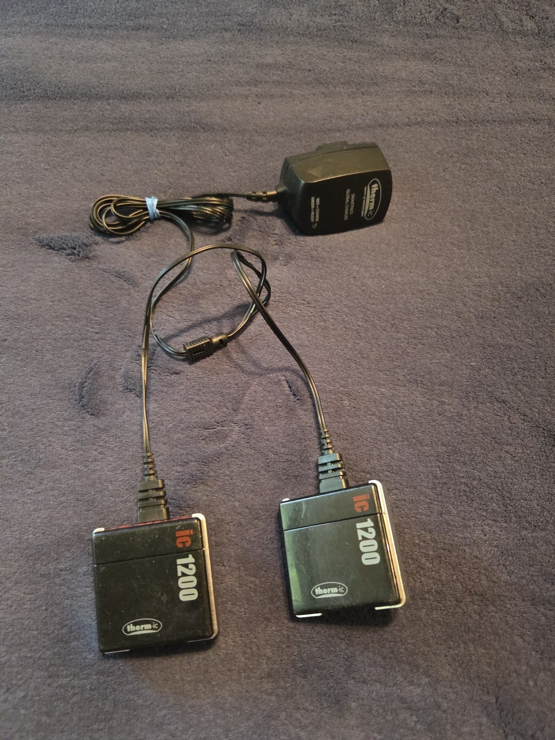 Lot 2 pcs - Therm-ic ic1200 Rechargeable Battery Pack for Heated Ski Boots