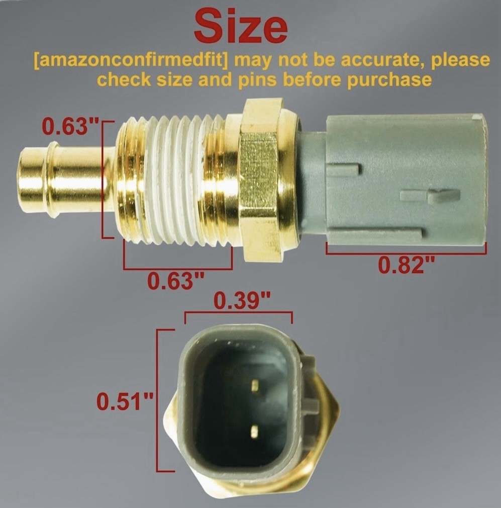GENUINE Engine Coolant Temp Sensor Dodge Chrysler Jeep Ram MOPAR 5149077AB OEM