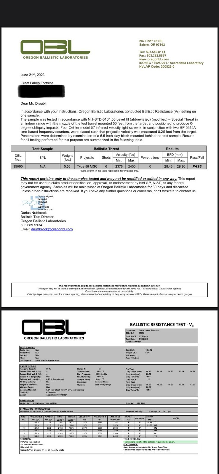 Tactical Level III+ Alumina Ceramic PE Curved Body Armor Plates PAIR 10 x 12