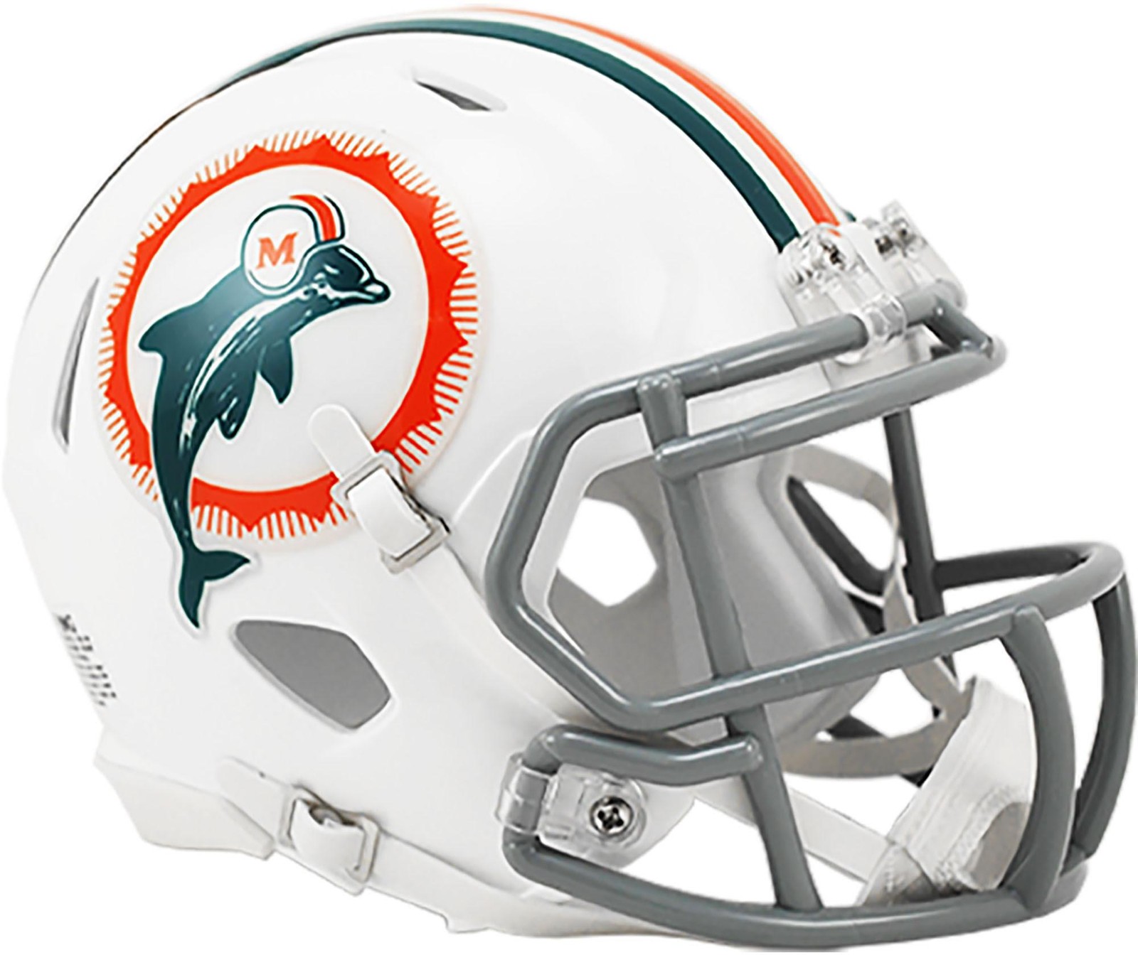 Miami Dolphins Riddell 2022 Tribute Speed Mini Helmet