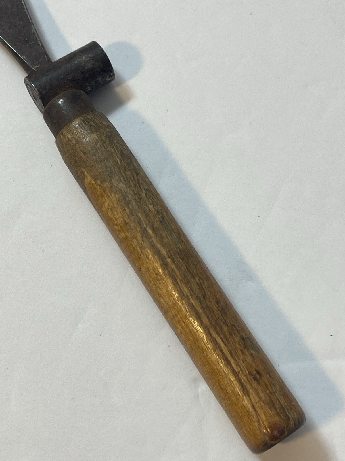 Antique Wood Handle Cigar Box Opener Hammer Tool Advertising SOCRATES CIGARS