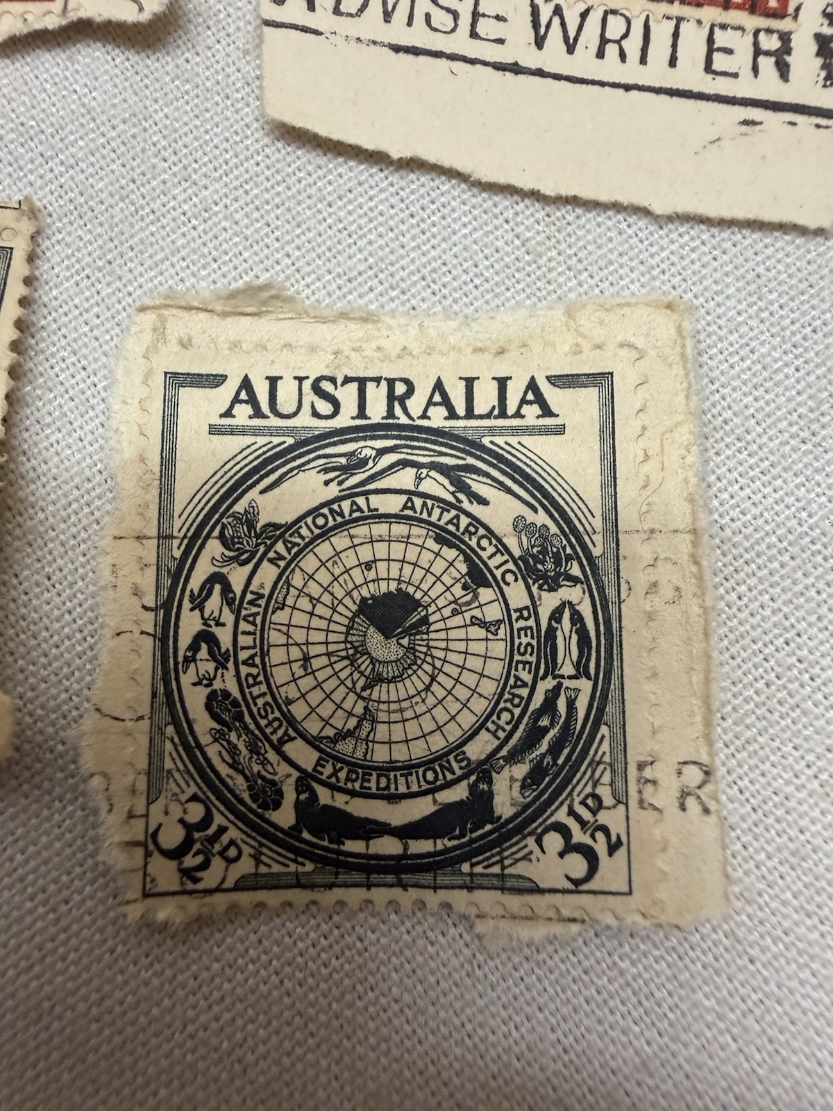 Vintage Australia Royalty Stamp Collection Lot 80+ Used 50s-60s, Queen Elizabeth