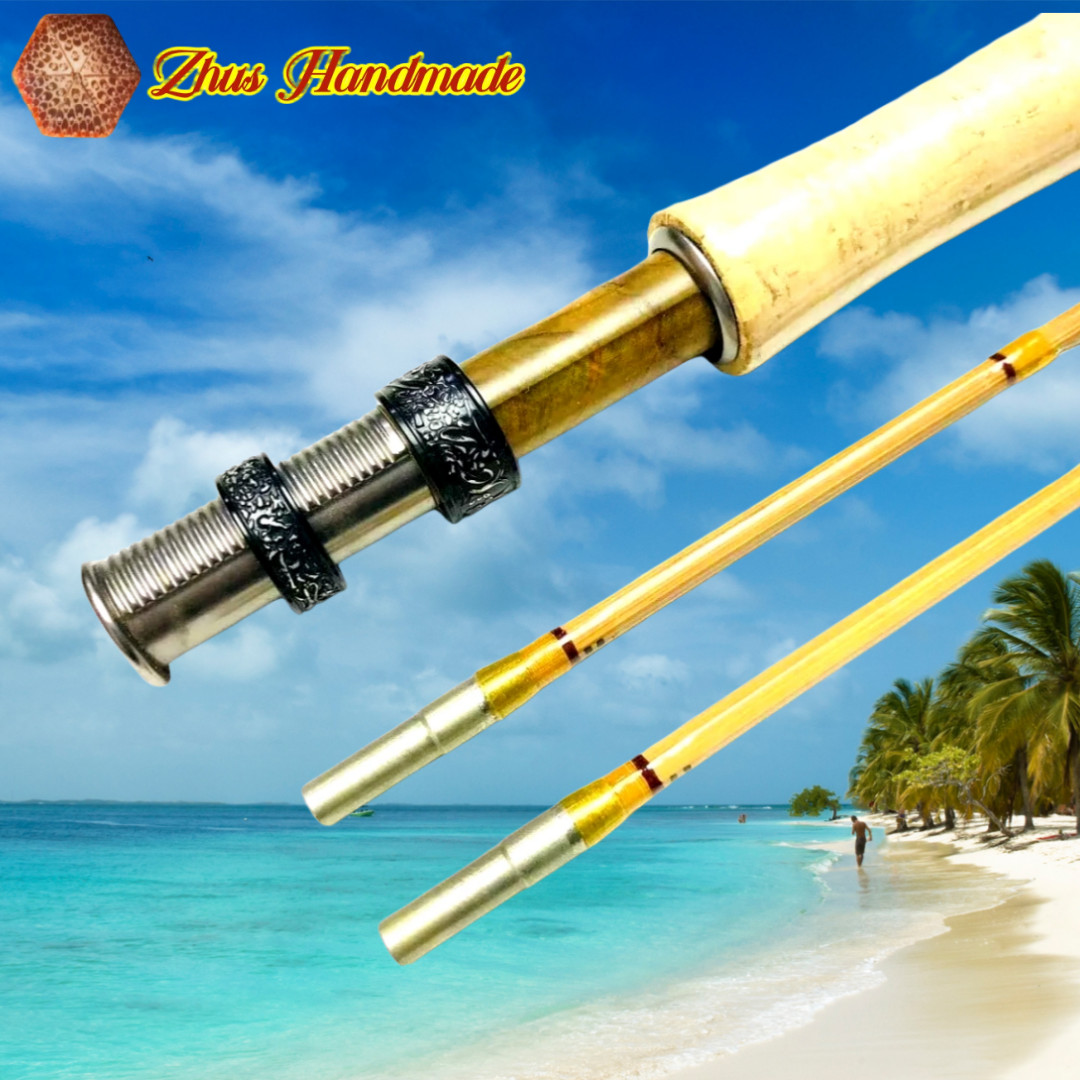 Garrison 209 7' 6" ~ 5 wt / Handmade Vintage Bamboo Fly Rods / Fly Fishing Rods