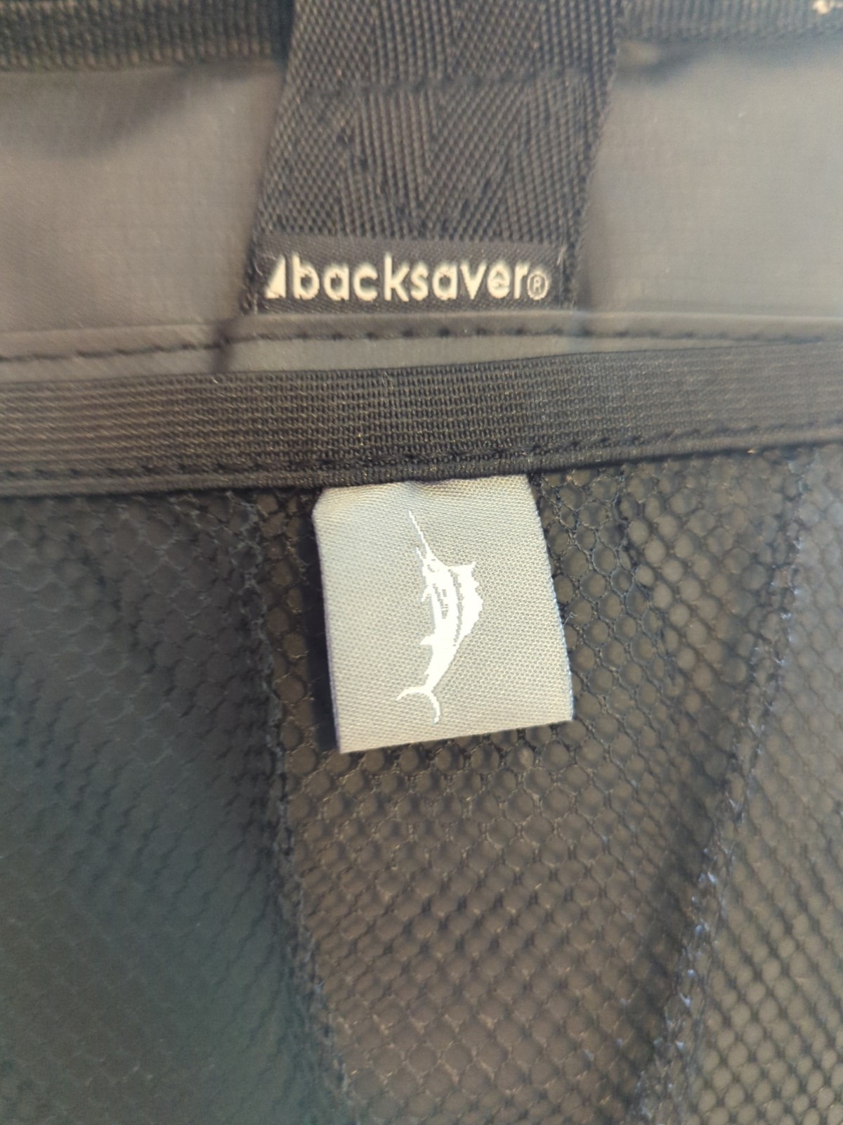 TOMMY BAHAMA Zipperless Lunch Cooler Shoulder Bag 9 Cans Deep Freeze Black Gray