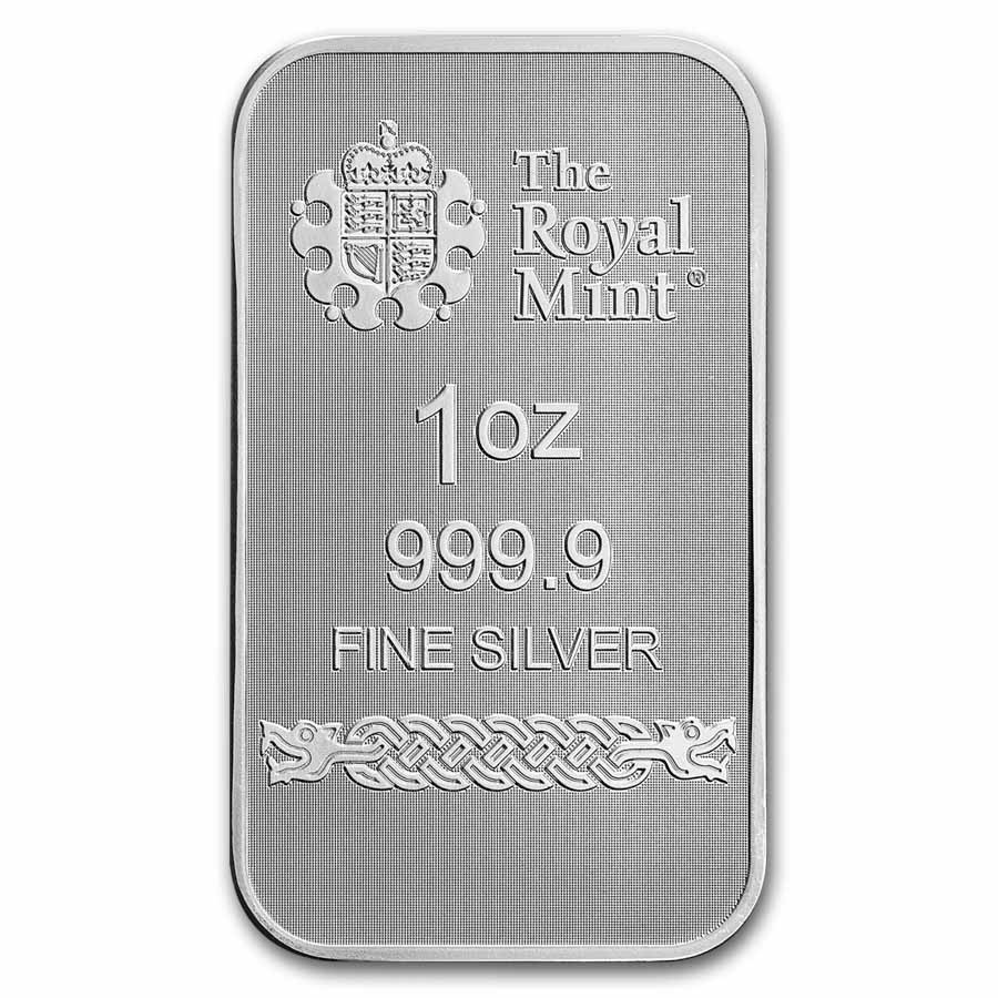 1 oz Silver Bar - The Royal Mint & Germania Mint Norse Gods: Loki
