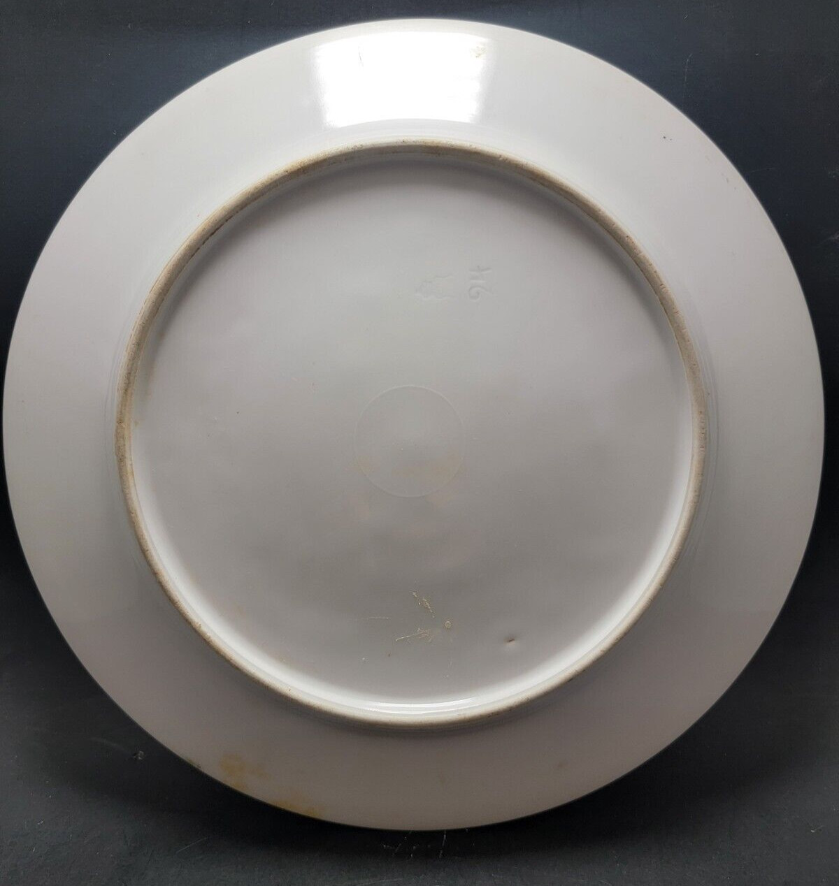 Antique WW1 Marshall Von Hindenburg Prussia Germany plate plaque Portrait RARE!