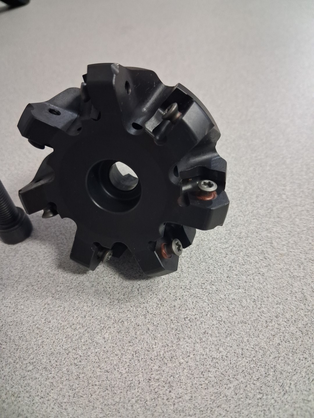 Kennametal Dodeka 45° Shell Mill (KSHR250HN5345M3) *Great Shape*