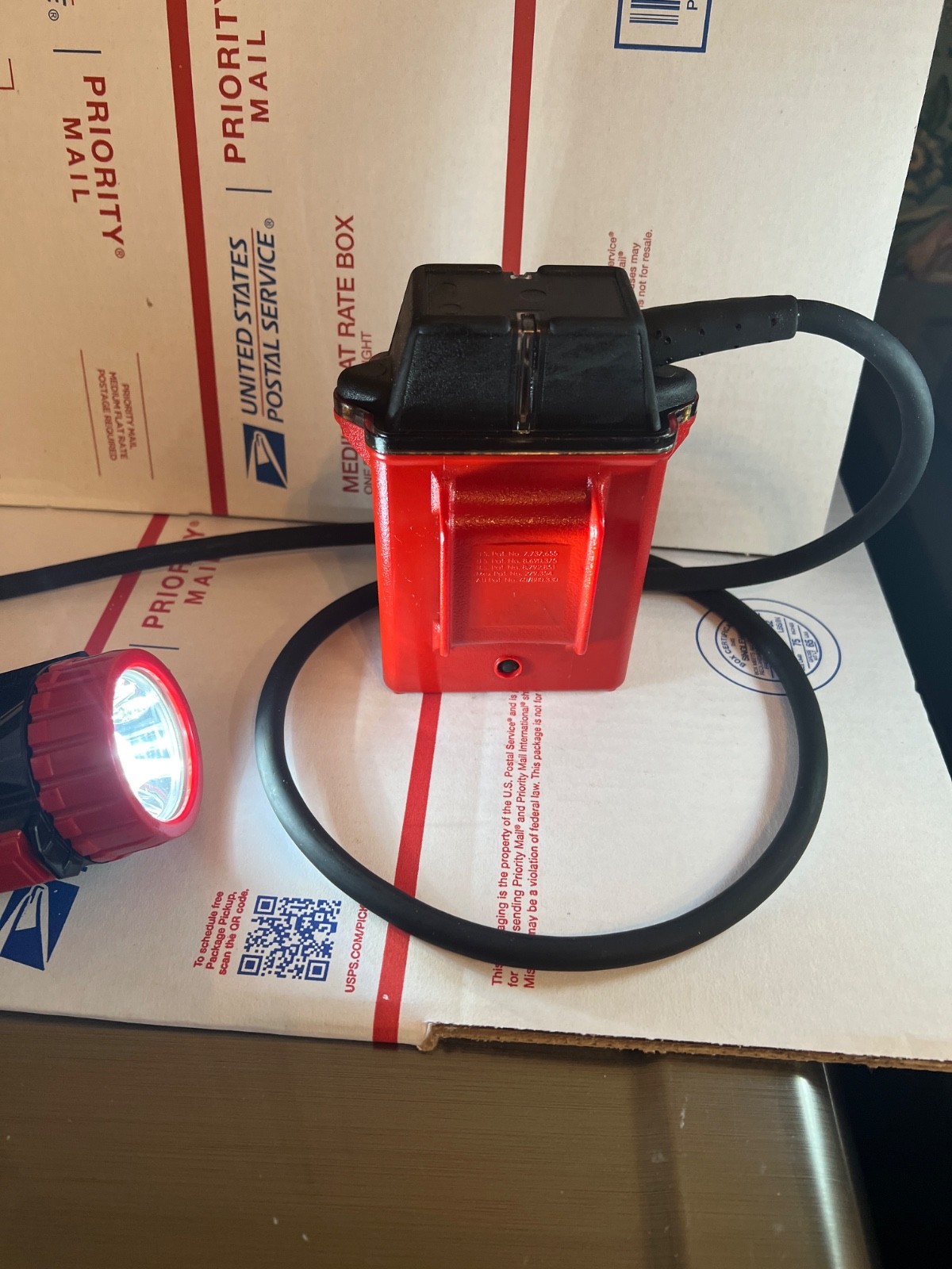 NEW Koehler Mfg Wheat LED Electric Lithium MINERS HEAD LAMP