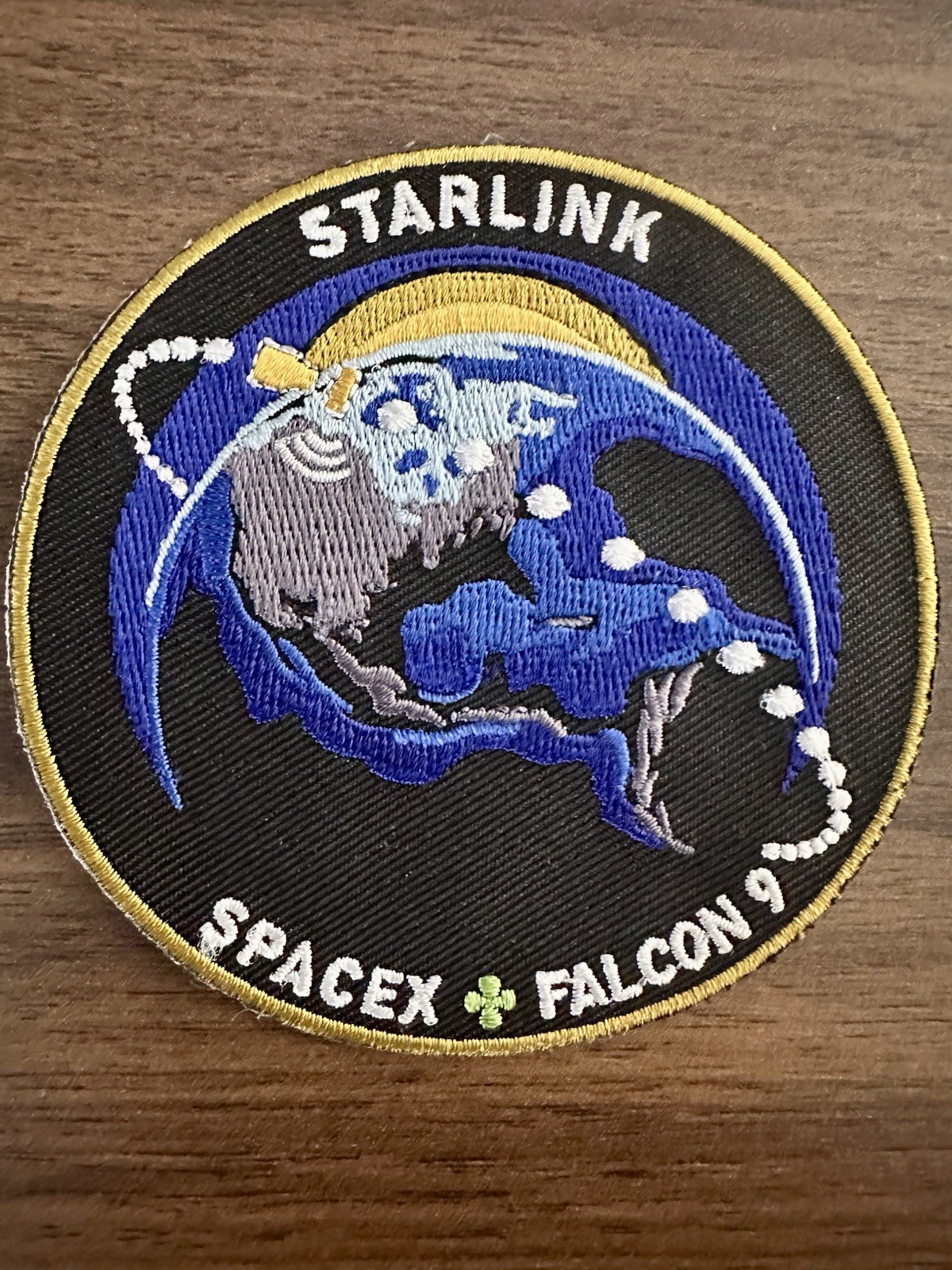 Starlink RESUPPLY Sattelite MISSION PATCH FALCON 9 NASA 3.5”