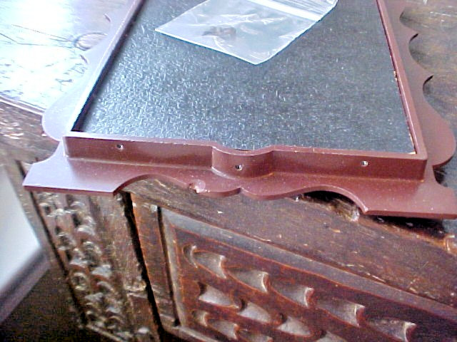 1855 Dated Cameo Themed Gutta Percha Thermoplastic Cabinet Card Wall Frame RARE!