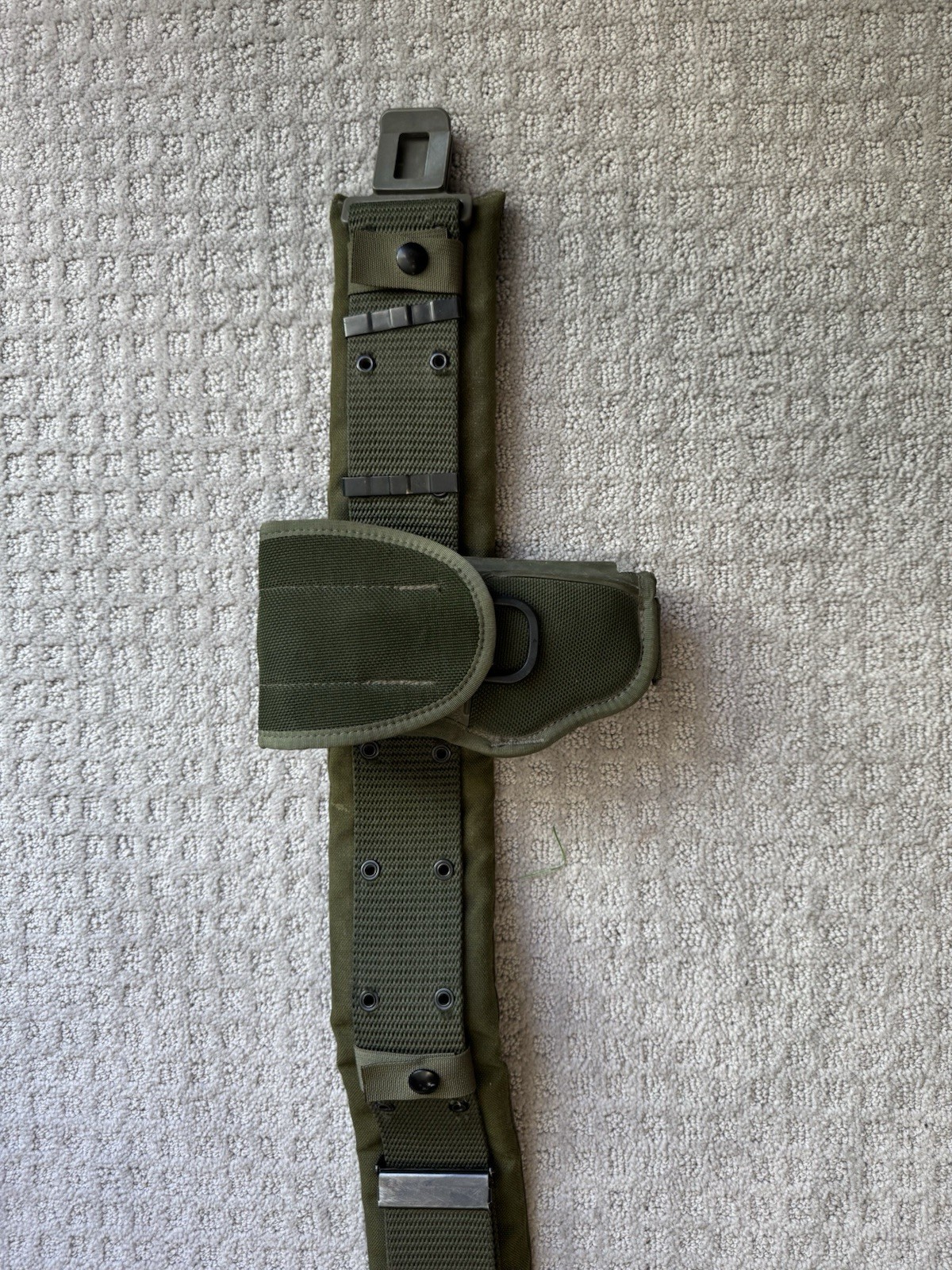 Military Tactical Blackhawk Padded Belt With Bianchi UM84 Holster