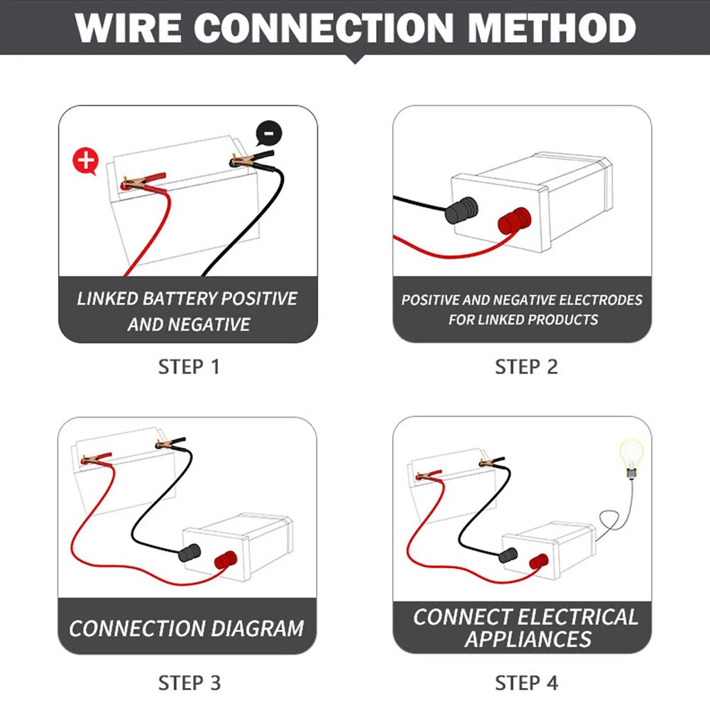 Car Power Inverter 5000W DC 12V To AC 110V Pure Sine Wave Solar Converter 4 USB