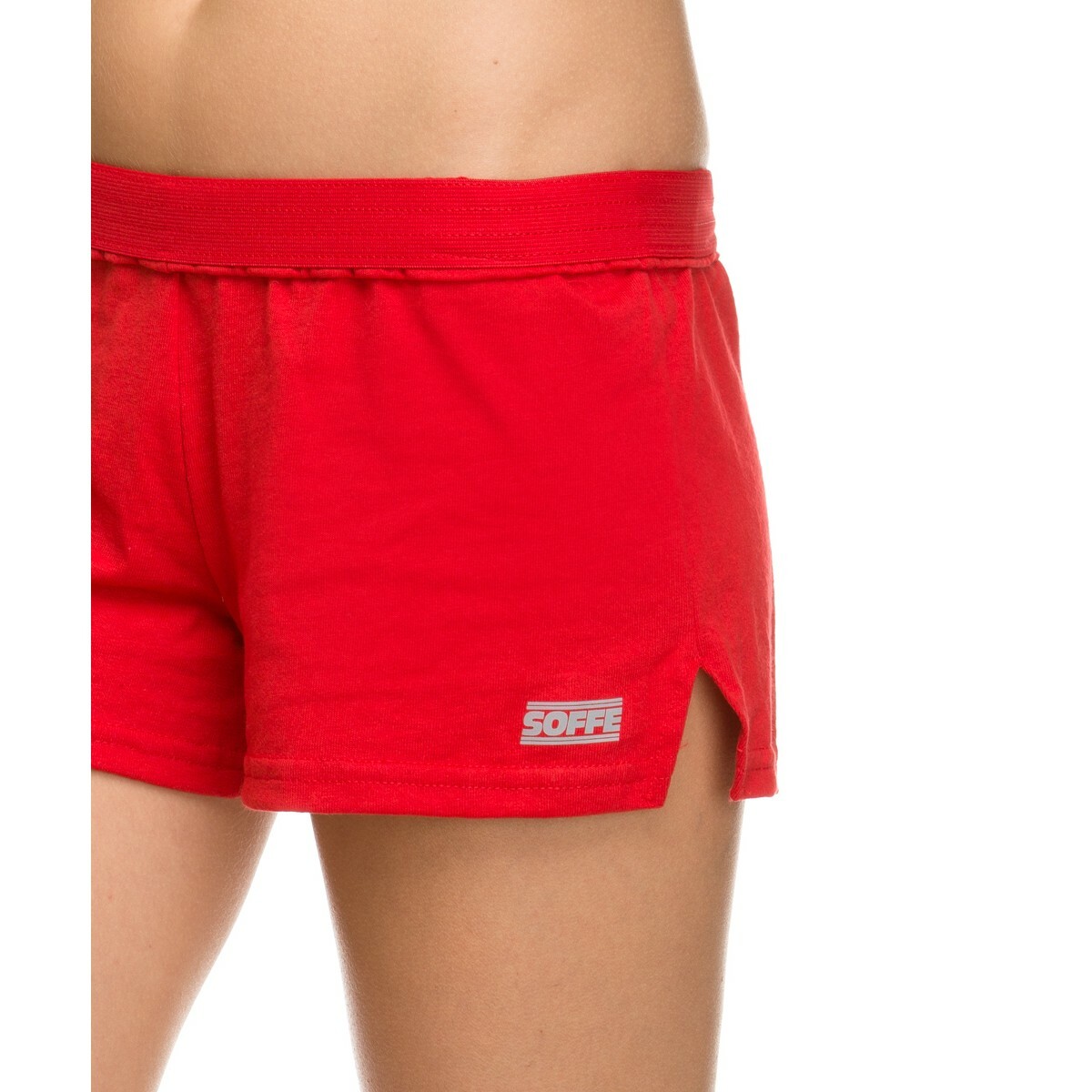 Soffe Womens Juniors Low Rise Authentic Cheer Activewear Short