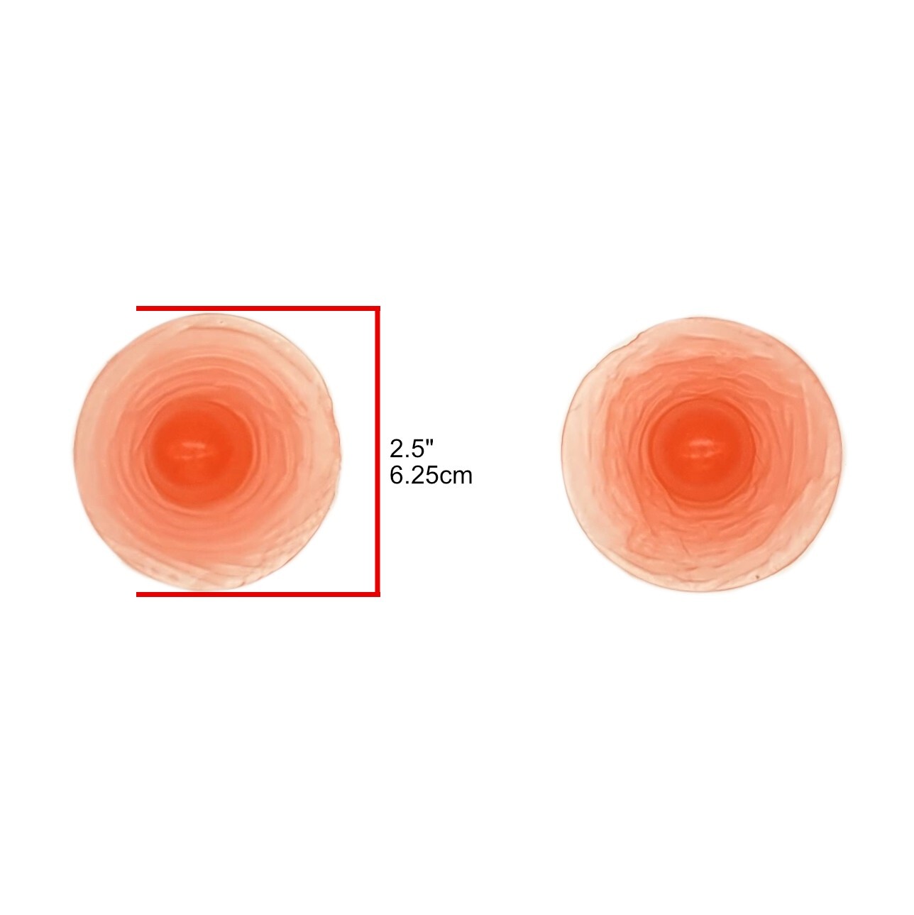 XL Attachable Nipples For Breast Forms, Male Chest, Fake Boobs