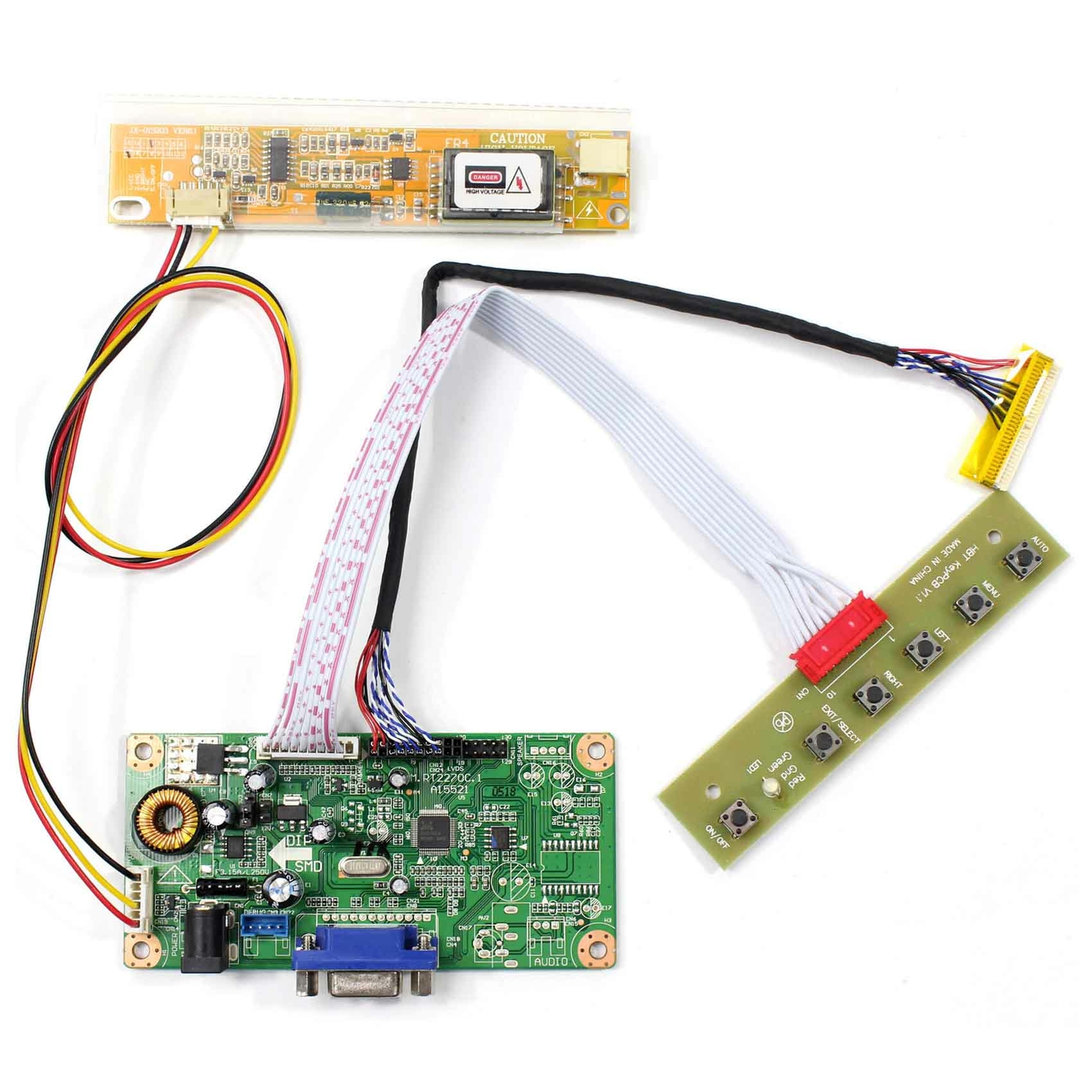 VGA LCD Controller Board Work For Different LCD Screen DIY LCD Monitor