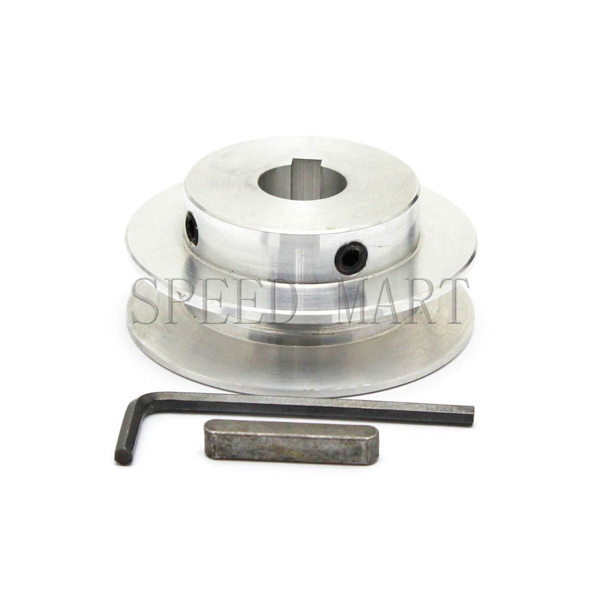 1pc A Type Aluminium Alloy Pulley OD 60mm Bore 20mm With Keyway For A Belt Motor