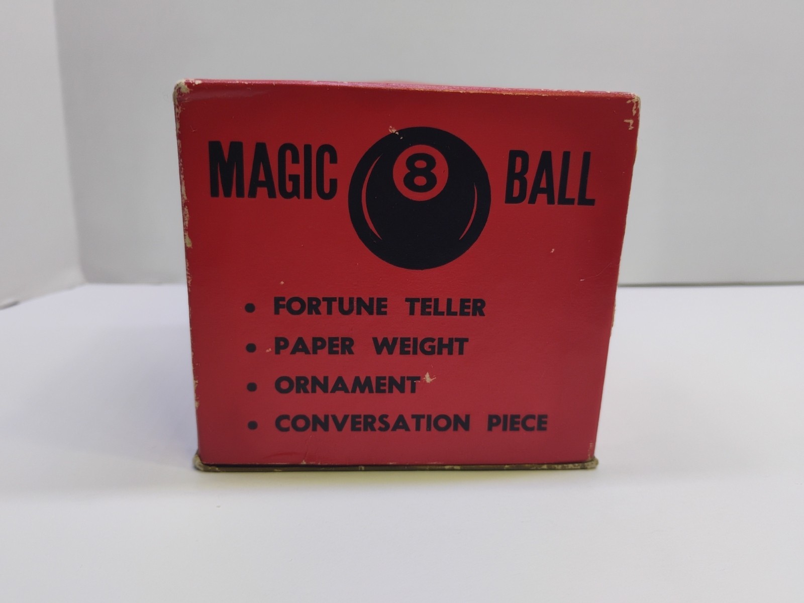 RARE Magic 8 Ball Fortune Teller Original Box Alabe Crafts 1948-50 USA VTG Read