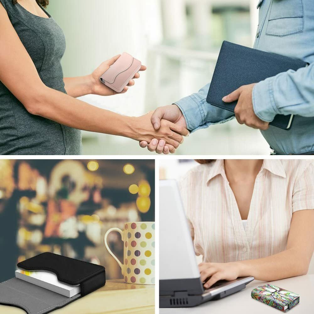 Business Card Holder Credit Card Wallet Handmade Universal Card Case Organizer