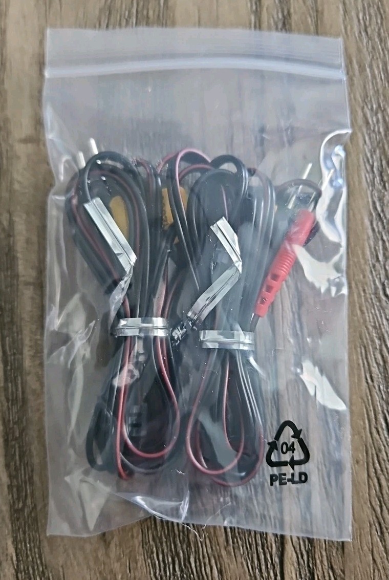 EMSI Flex-it 4.8V Ni-MH 500mAh lead Wires Cable cord - 2 Pack NEW