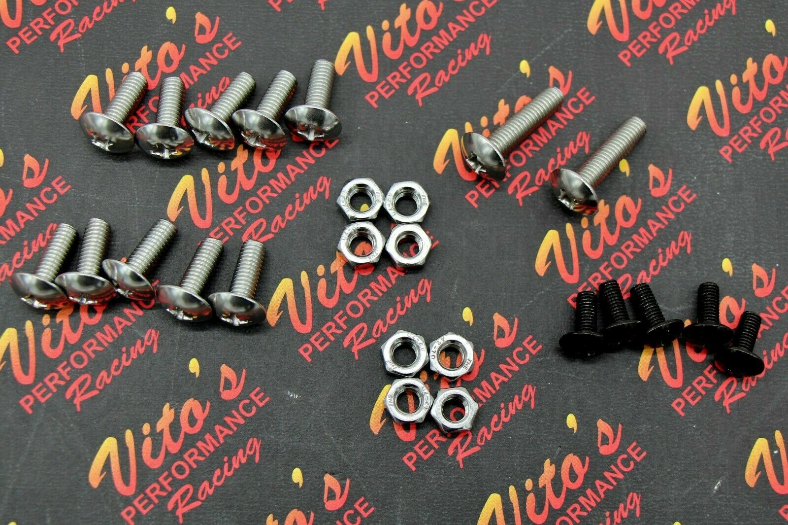 25 Piece Vito's Yamaha Banshee Fender Bolt Screw Nut Mount Kit Plastics Hardware