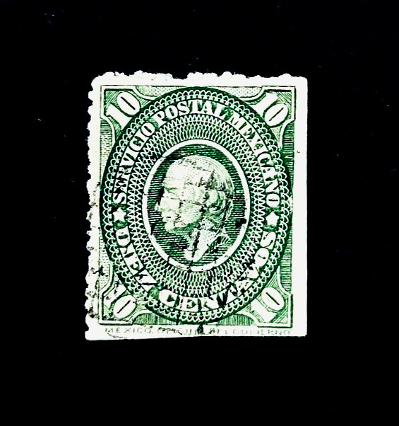 MEXICO Stamp - 1884 Hidalgo Sn 156 Used r30