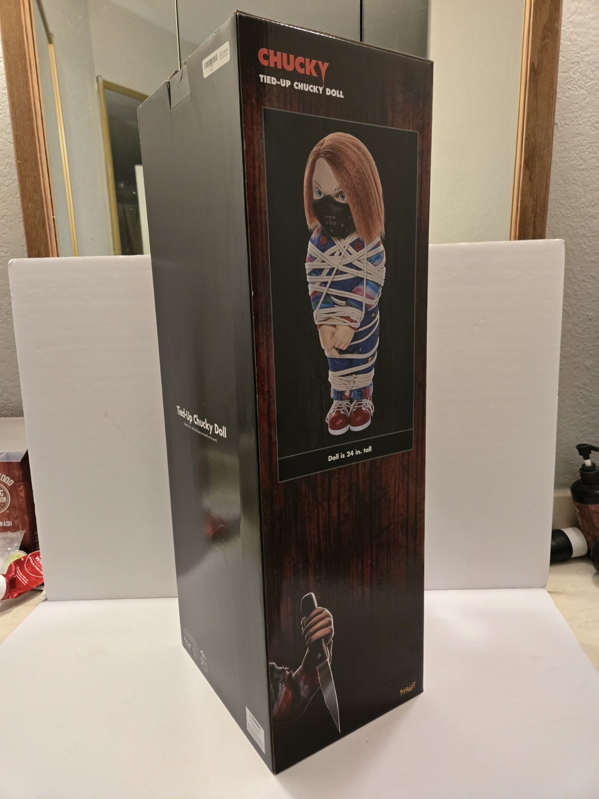 Tied Up Chucky Doll 24" Life size EXTREMELY RARE Spirit Exclusive MIB OG Owner🔥