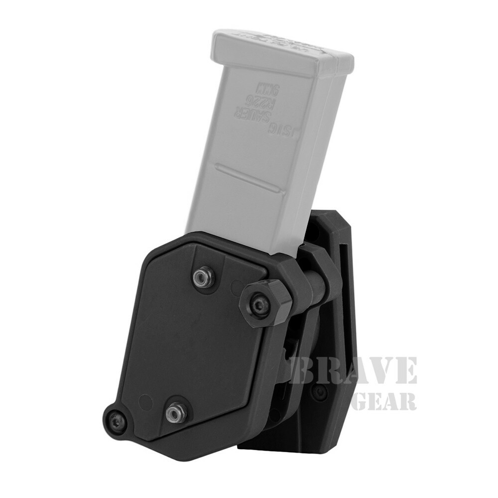 IPSC USPSA 3 Pcs Multi-Angle Speed Pistol Magazine Mag Pouches + Shooting Belt