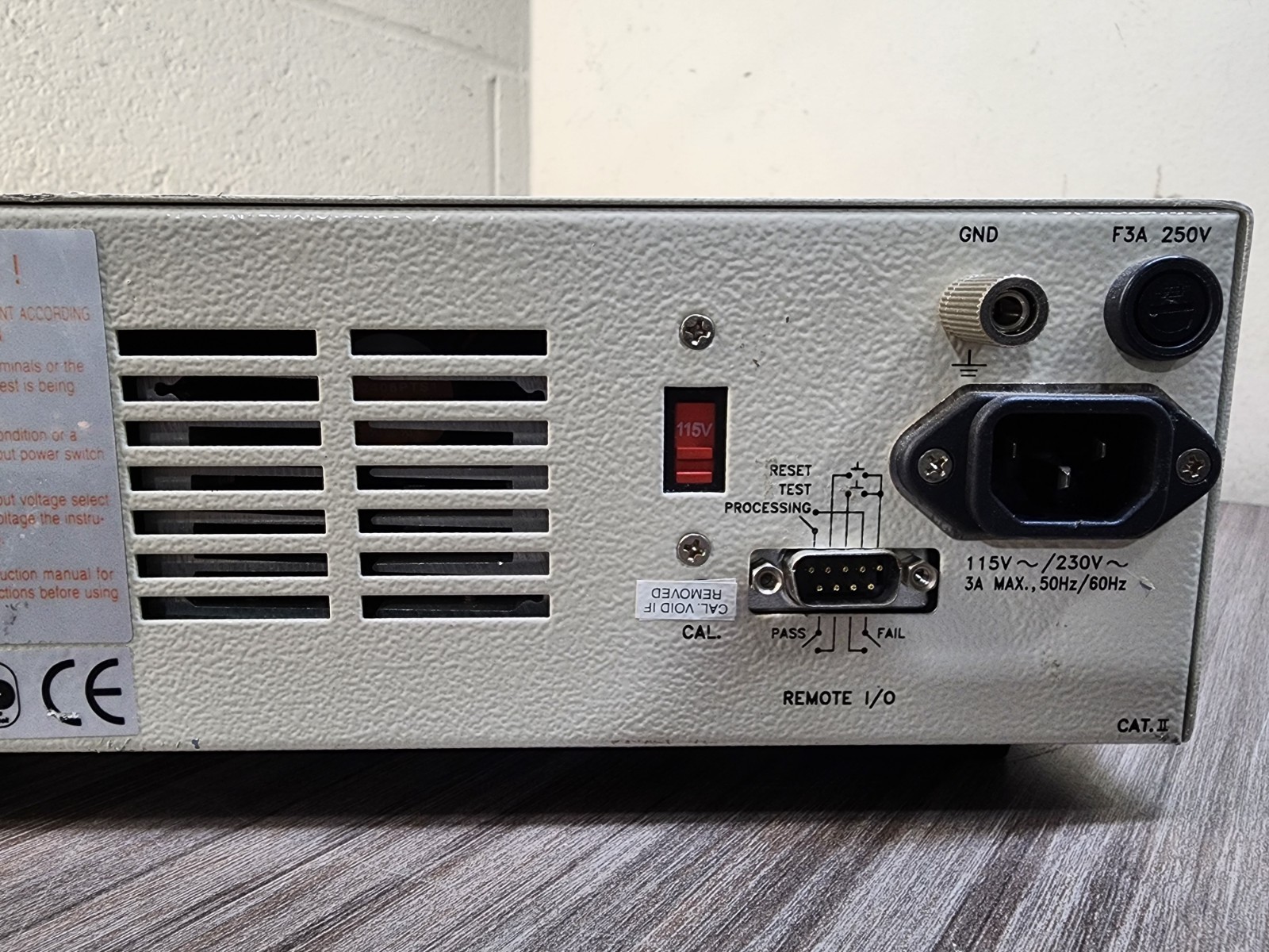 Associated Research HY•POT II 3500D AC Withstand Voltage Tester 5kV 12mA