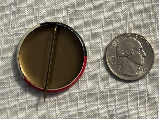 Vintage Advertising Pinback Button Hiawatha Best Bike Built Bicycle