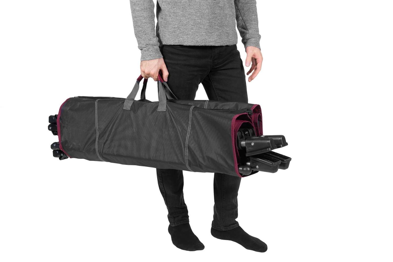 Zenithen Limited Portable Folding Hammock with a Retractable Canopy, Red