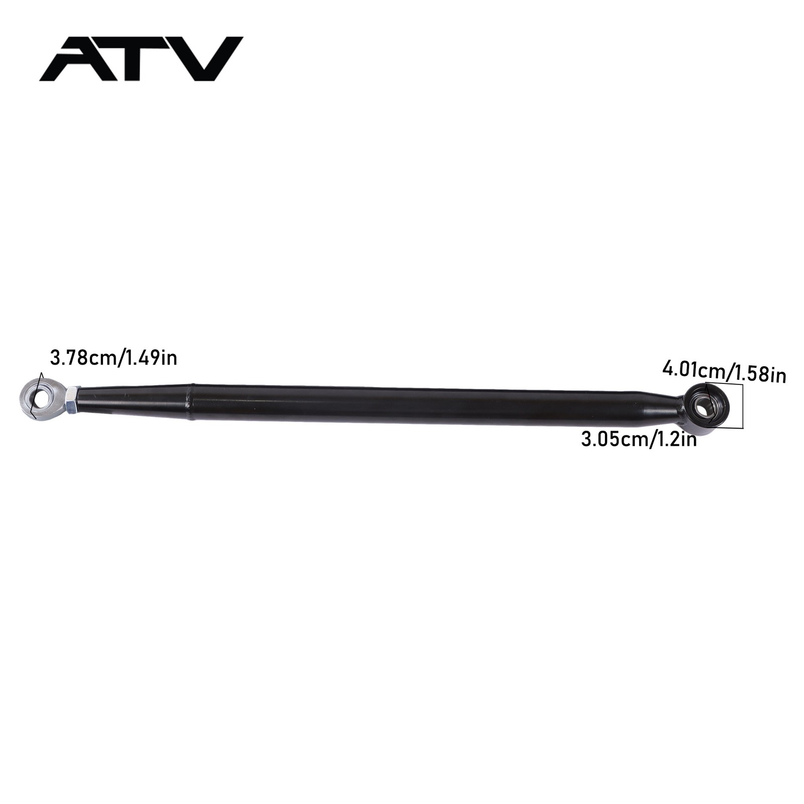 Rear Radius Rods 64" Body For Can-Am Maverick X3 Turbo/X DS/ MAX 2017 2018-2021