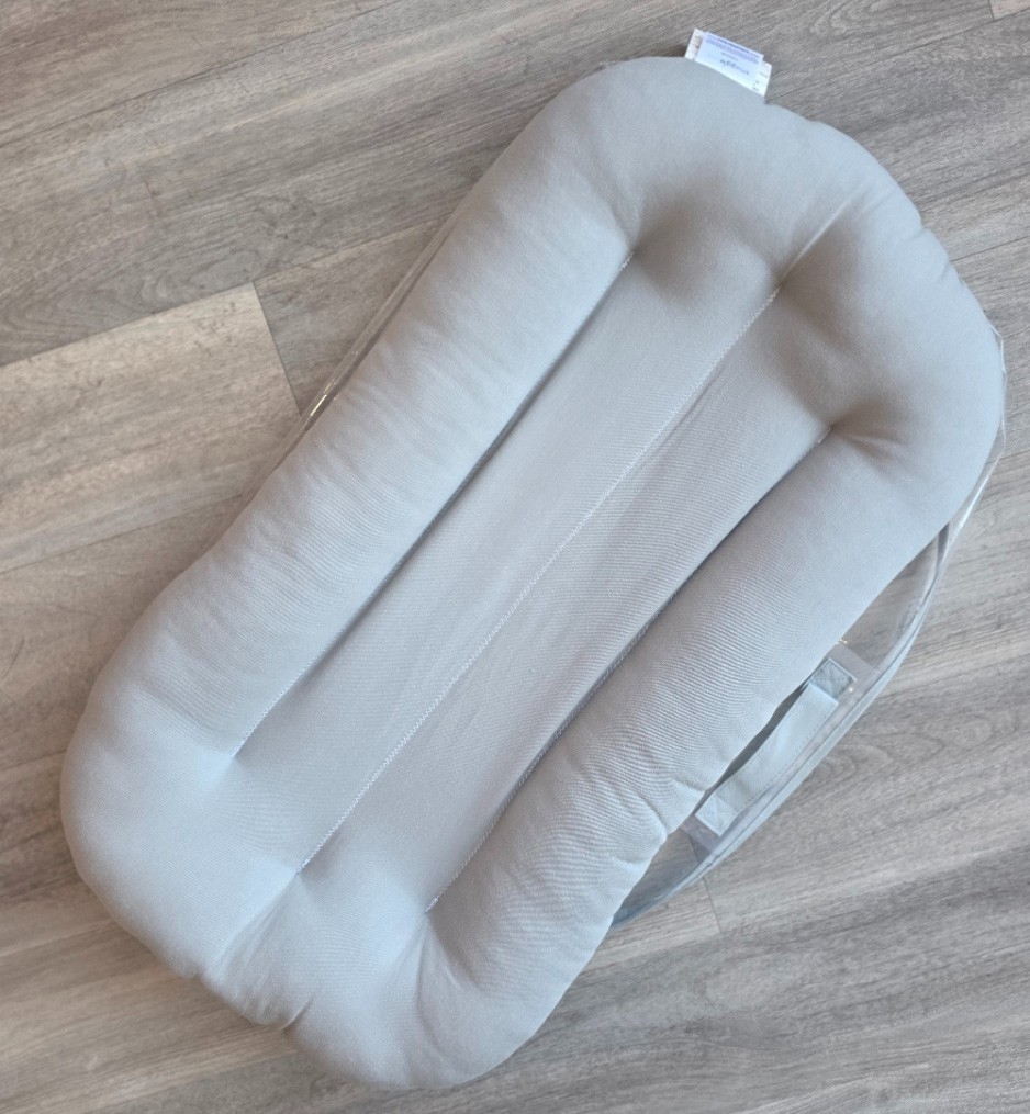 Snuggle Me Toddler Lounger Organic 100% Cotton Cover Color Stone NEW