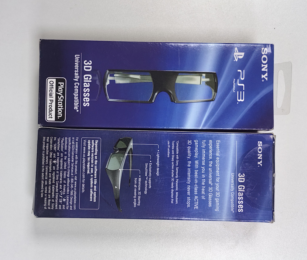 Sony Active 3D Rechargeable Glasses for PS3 Playstation 3 3D TV CECH-ZEG1U