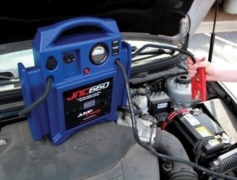 Portable JNC660 Battery Booster Pack Charger Power Jump Starter Box Heavy Duty!