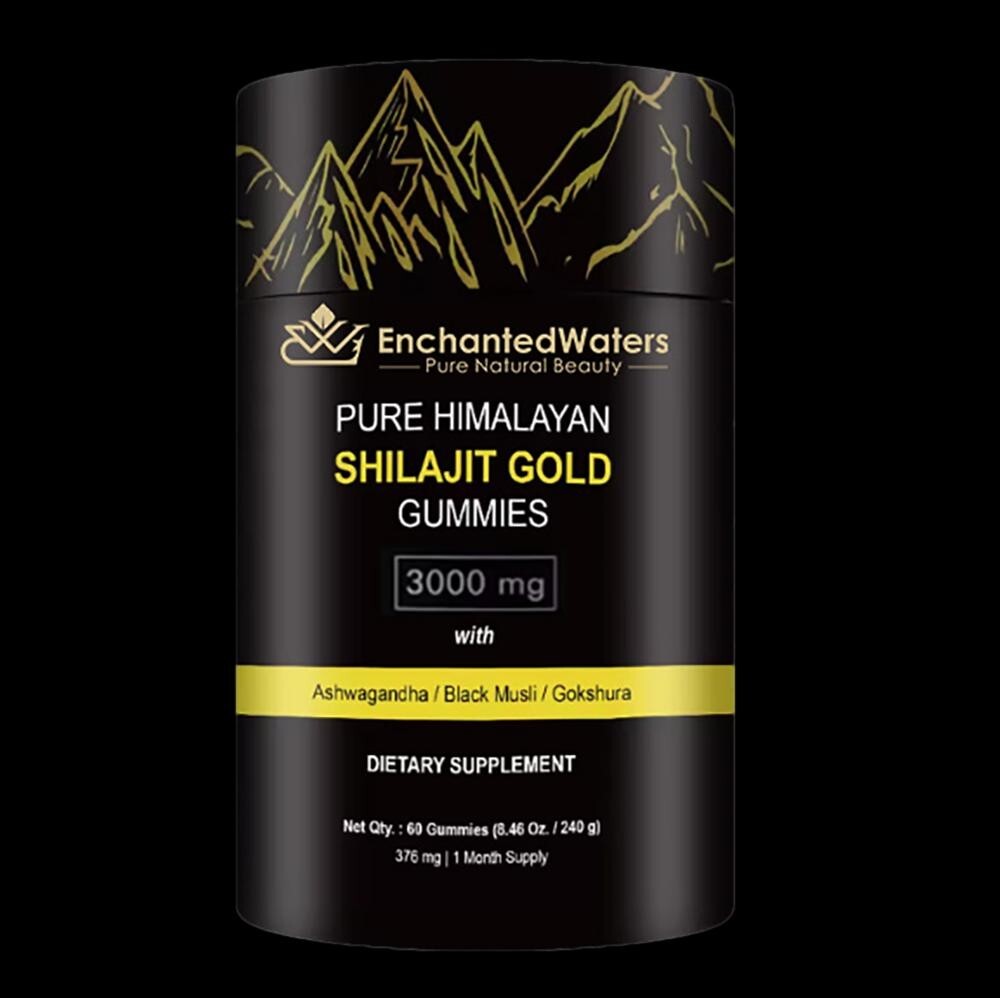 Himalayan Shilajit GOLD Gummies, Organic, Extremely Potent 3000 mg, Fulvic Acid
